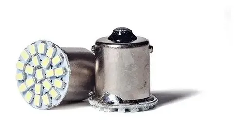 Lámpara Led 1 Polo P21W 22 Leds Blanco 12V