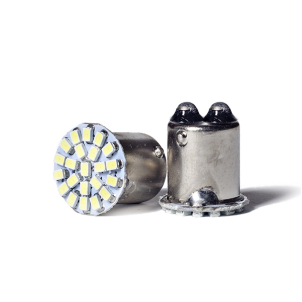 Lámpara Led 2 Polo P21/5W 22 Leds 12V