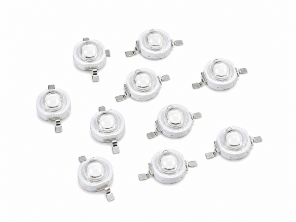 Led 3W Rojo 12V