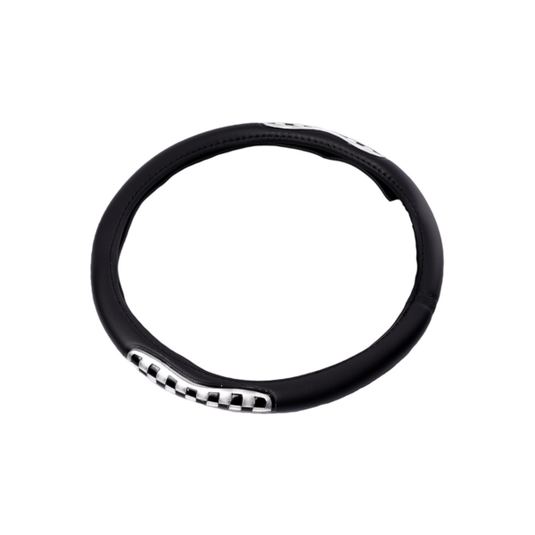 CUBREVOLANTE CON REFLECTOR PLATEADO 