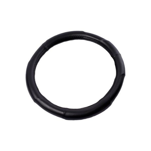 CUBREVOLANTE CUERO NEGRO