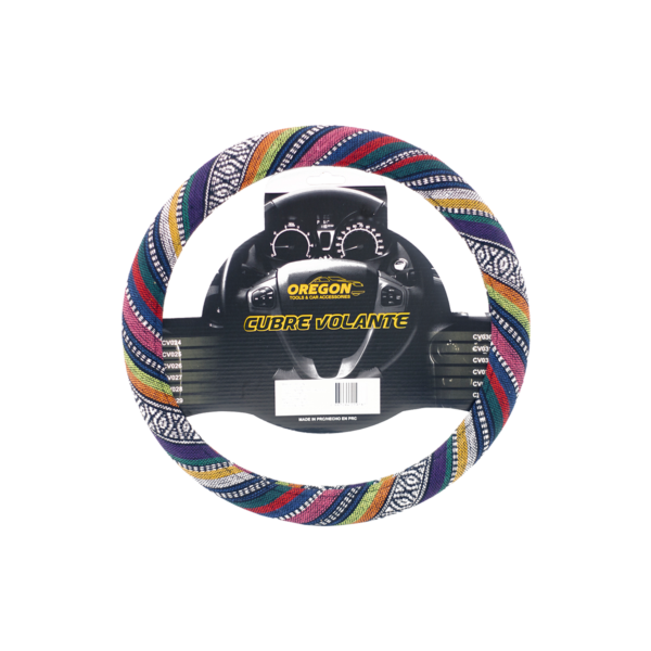 CUBREVOLANTE HIPPIE CHIC TELA BORDADA