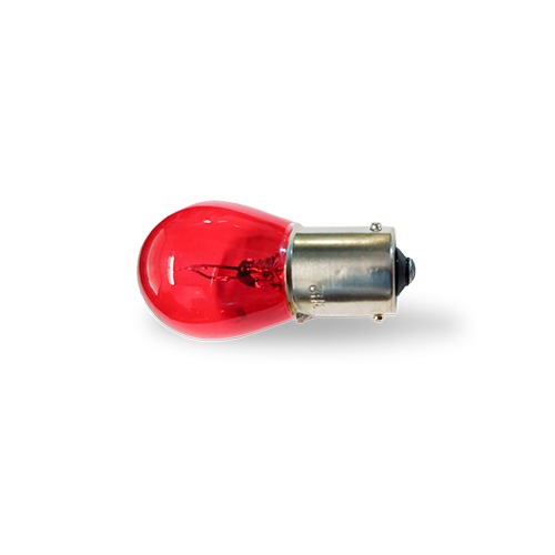 Lampara Halogena 12V 21W 1 POLO PATA EN V ROJA