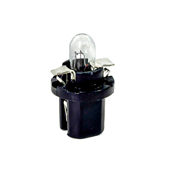 Lampara Halogena 12V 1.2W BLACK 2721 CON PORTALAMPARA NEGRO