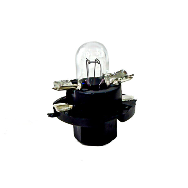 Lampara Halogena 12V 1.2W BLACK  CON PORTALAMPARA NEGRO