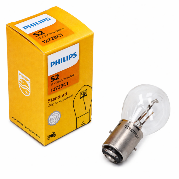 Lampara Halogena Moto S2 12v 35/35w ba20