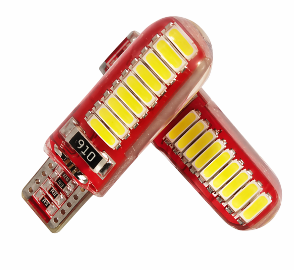 Lámpara Led Posición W5W Silicona Canbus Blanco 12V