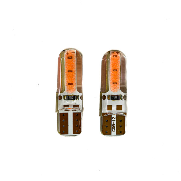 Lámpara Led Posición W5W Silicona Rosa12V
