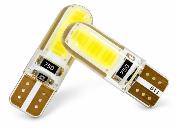 Lámpara Led Posición W5W Silicona Blanco 12V