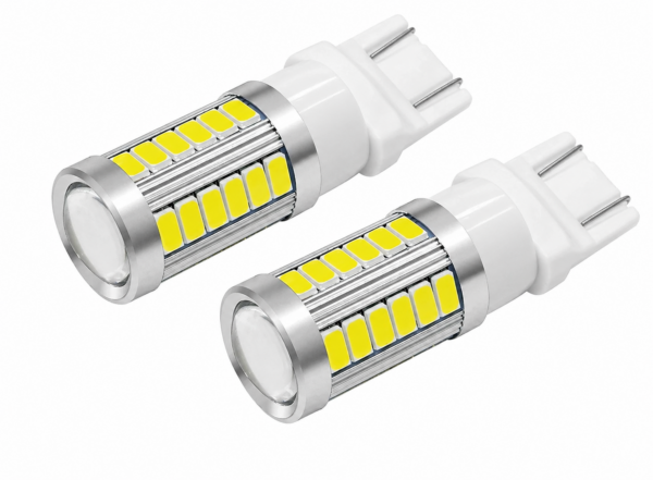 Lampara Led 2 Polos 27/7w Lupa Blanco 12V
