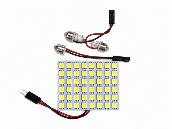 Domo Cuadrado 48 Leds 12V