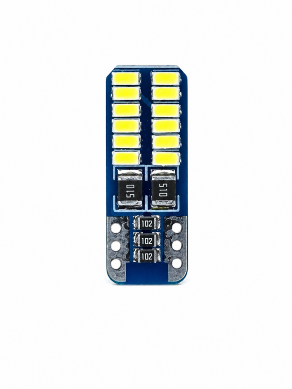 Lámpara Led Posición W5W Plano Blanco 12V