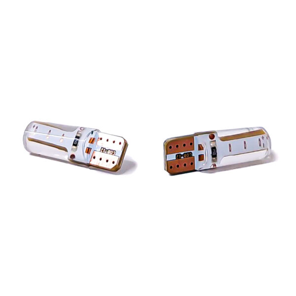 Lámpara Led Posición W5W Silicona Azul12V