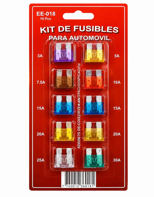 BLISTER FUSIBLE PLANO SURTIDOS (x10u) MEDIANOS