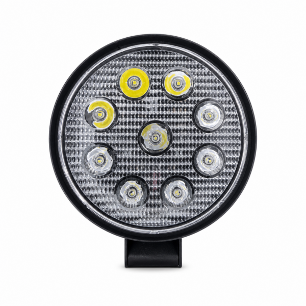 FARO 9 LEDS REDONDO BLANCO