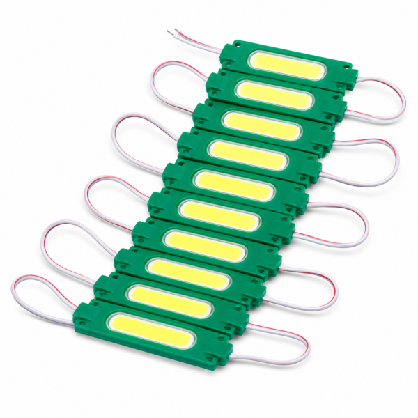 MODULO LED COB VERDE 12V