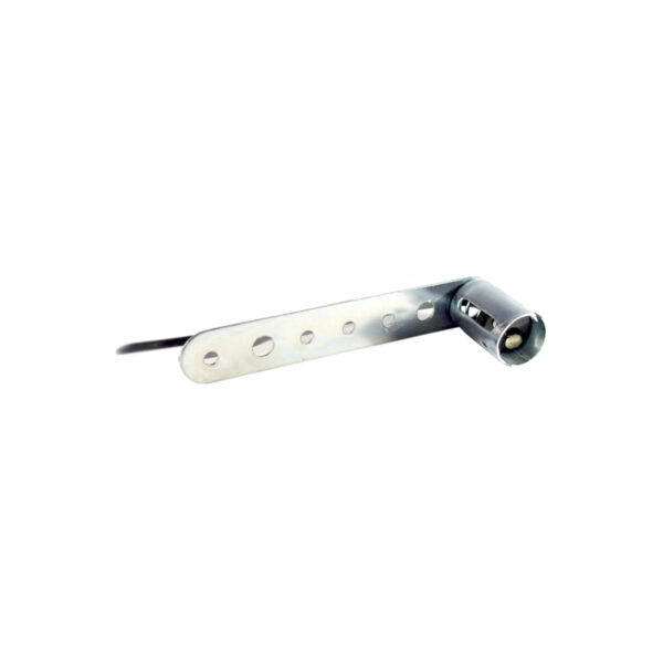 PORTALAMPARA UNIVERSAL 2 POLOS CON SOPORTE LARGO