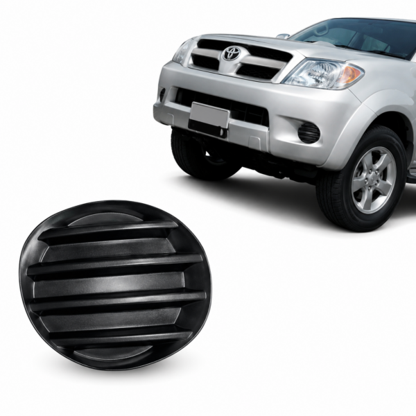 TAPA FAROS AUXILIARES EXTERIORES HILUX MODELO 05/09 NEGRO