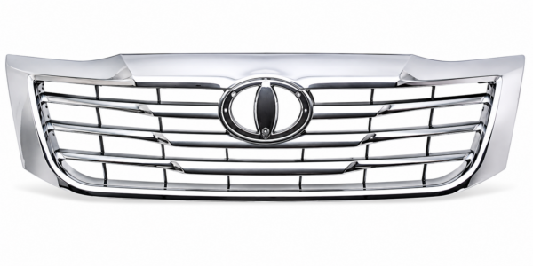 PARRILLA / GRILLA HILUX 12/15 CROMADA METALIZADA