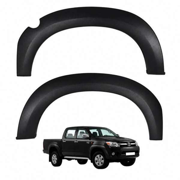 MOLDURA PASARUEDA EXTERIOR GUARDABARRO TRASERO HILUX 05/08 4 PTAS DERECHO