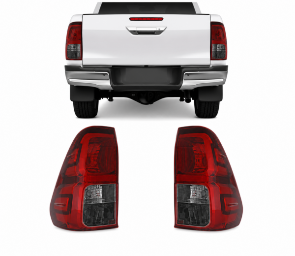 FARO TRASERO HILUX 16/20 FUME TIPO KOITO DERECHO