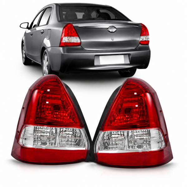 FARO TRASERO ETIOS 12/AD 4 PTAS CON 2 y 3 PORTAMPARAS C/ TROQUEL DERECHO