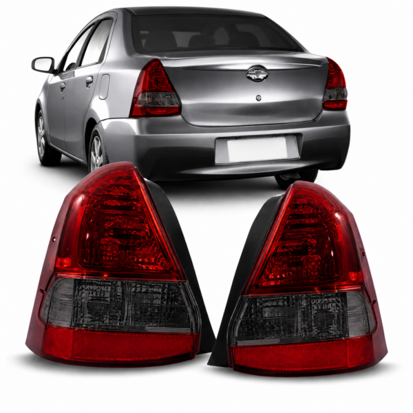 FARO TRASERO ETIOS 17/AD 4 PTAS CON 2 y 3 PORTA C/ TROQUEL FUME DERECHO