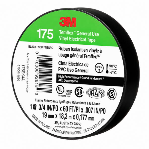 CINTA AISLADORA DE PVC 3M 175