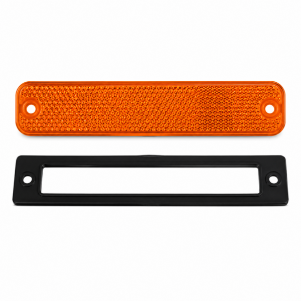 OJO DE GATO F-100 MODELO 73/80 LATERAL DE GUARDABARROS ÁMBAR CON JUNTA DE GOMA