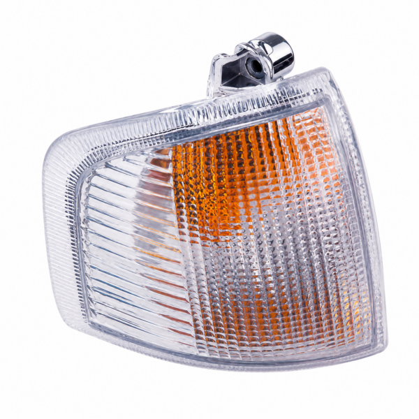FARO DELANTERO ESCORT CRISTAL MODELO 89/95 CARCASA METALIZADA Y CON DIFUSOR DERECHO