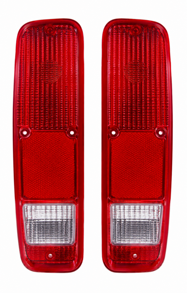 LENTE TRASERO F-100 STANDARD TODO ROJO CON RETRO MODELO 74/80 DERECHO