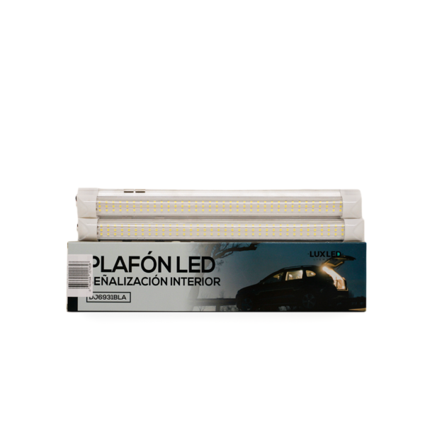 PLAFON LED JUEGO DE 2 UNIDADES DE PLAFONES LED CON TECLA ON / OFF 12V - 24V