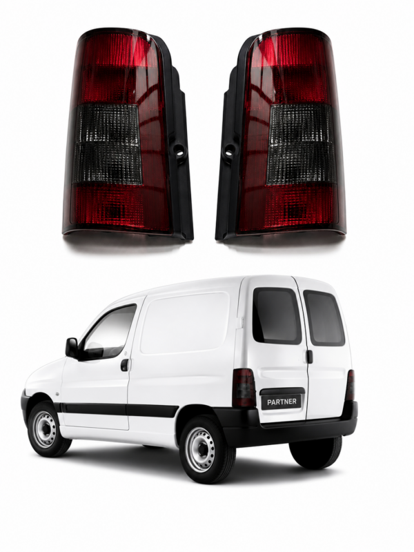 FARO TRASERO PARTNER MODELO 10/AD CON DOS PORTONES FUME DERECHO