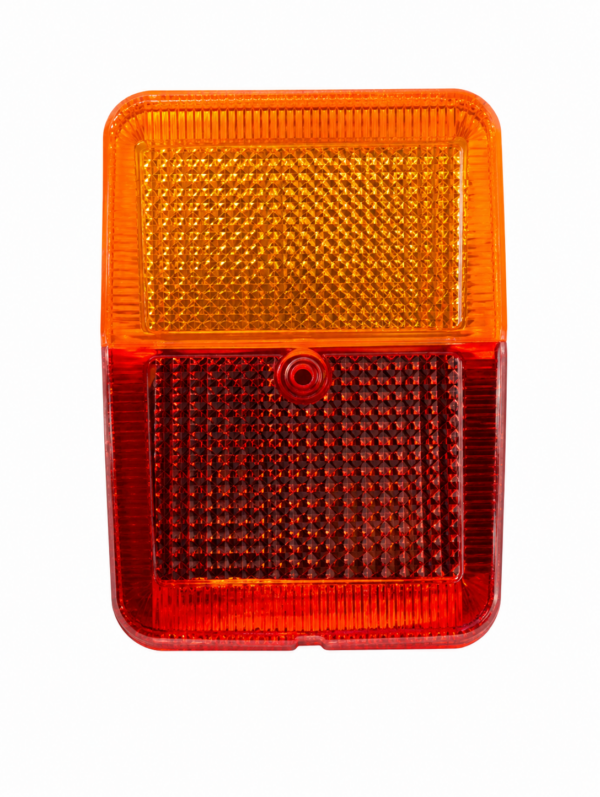 LENTE TRASERO 504 PICK UP T6B GIRO/POSICIÓN MOD 83/86 ROJO Y AMBAR