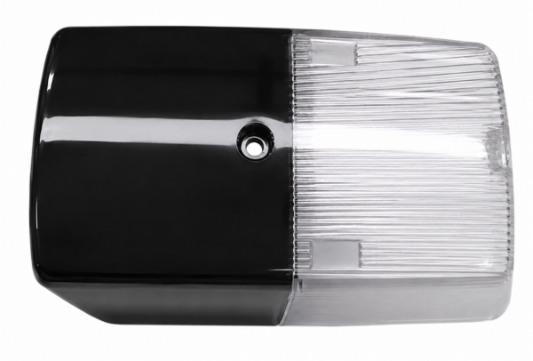 LENTE TRASERO 504 PICK UP T6B MODELO 83/86  NEGRO Y CRISTAL