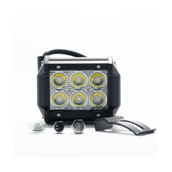 BARRA DE 6 LED 18 WATTS - EPISTAR 9,8 CM DE LARGO