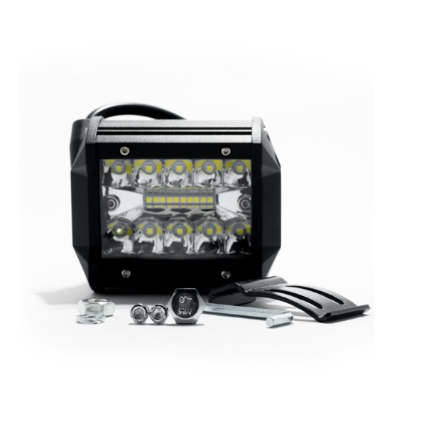 BARRA DE LED DE 18 WATTS 9.8 CM DE LARGO COLOR BLANCO 12V / 24V