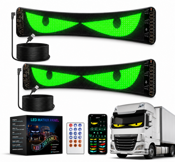CARTEL LED FLEXIBLE 92*374MM PROGRAMABLE
