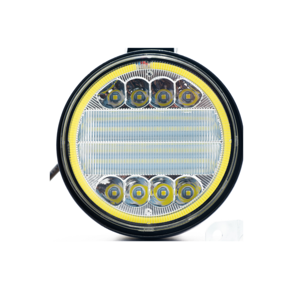 FARO DE LED UNIVERSAL CIRCULAR COLOR BLANCO CON OJO DE ANGEL
