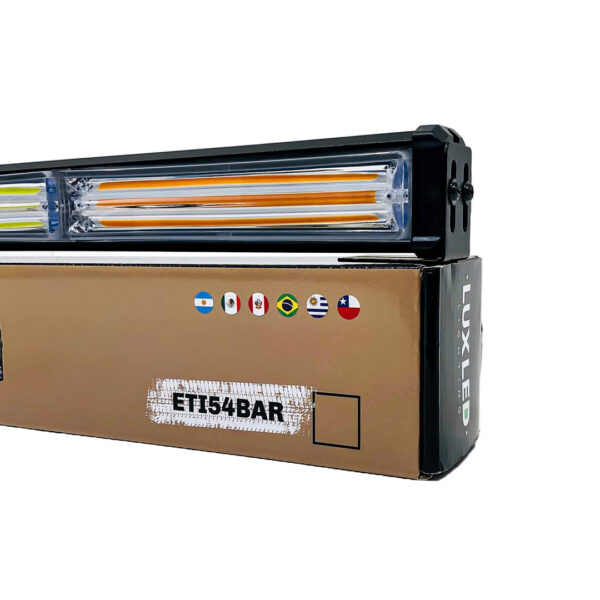 ROAD BARRA LED COB DUAL 12-36V BLANCA Y AMBAR