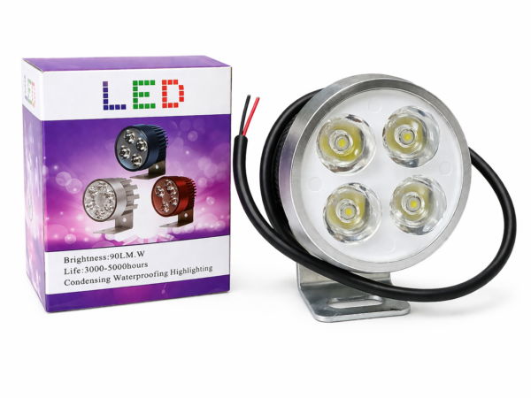 FARO PLATEADO 12V CHEAPLED