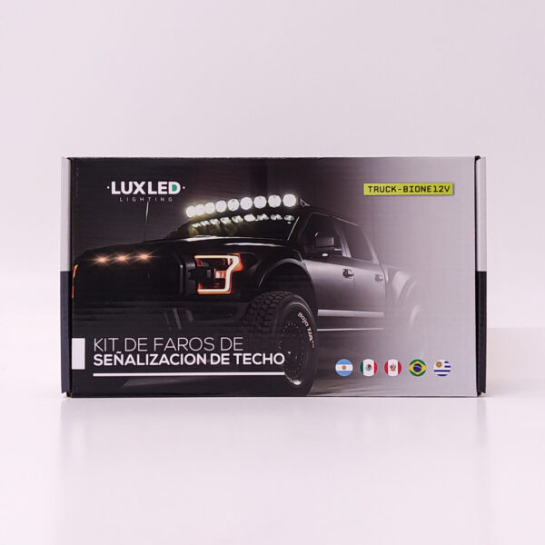 JUEGO DE 5 FAROS DE LED DE TECHO PARA PICK UP