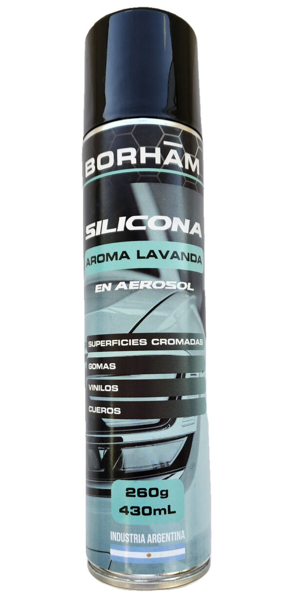 SILICONA AEROSOL FRAGANCIA LAVANDA X 430 ML