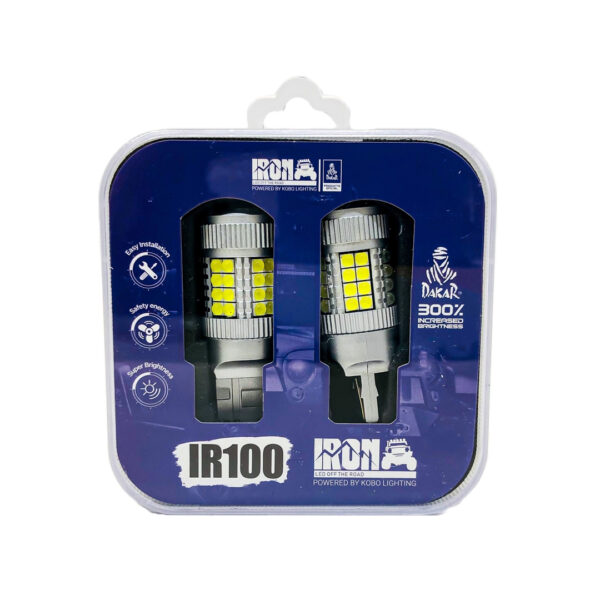 T20 COLOR BLANCO - 24 WATTS SUPER CANBUS- 40 LED CREE - 12V/24V