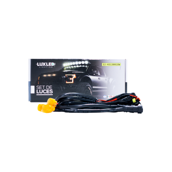 JUEGO FAROS X 4 DE SEÑALIZACIÓN DE PARRILLA ESTILO RAPTOR AMBAR 12V