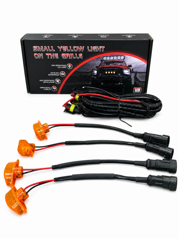 JUEGO LED PARRILLA AMBAR (X4 UNIDADES)