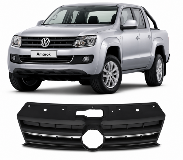 PARRILLA / GRILLA AMAROK PARRILLA CON 4 VIRAS CROMADAS MODELO 10/16