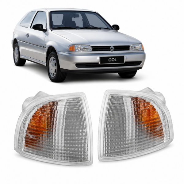 FARO DELANTERO GOL AB9 MODELO 95/99 SAVEIRO 98 CRISTAL ENGANCHE CIBIE  DERECHO