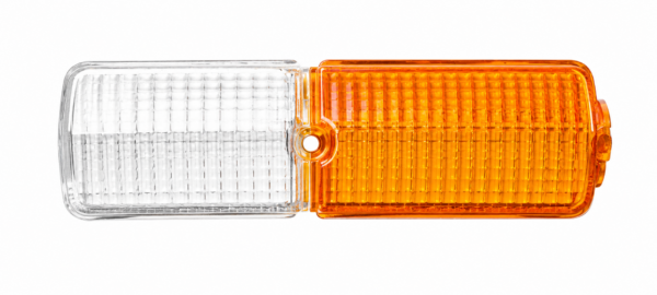 LENTE  DELANTERO 1600 AMBAR Y CRISTAL BICOLOR DERECHO