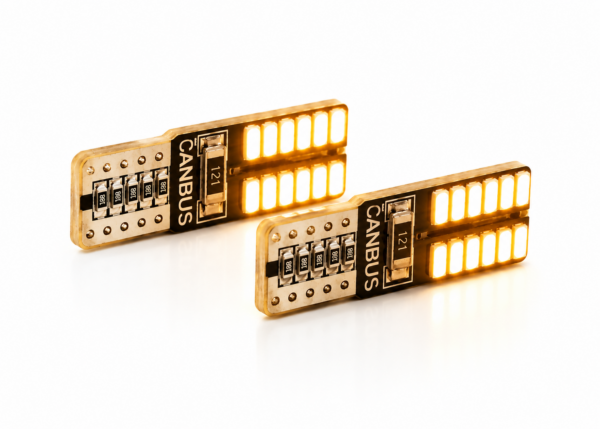LAMPARA LED POSICION W5W PLANO 12/24V CALIDO